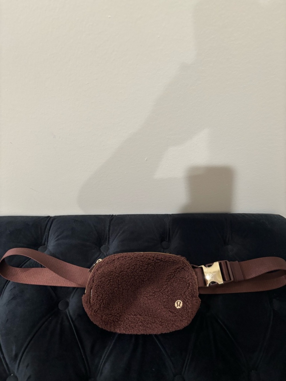 lululemon athletica Brown Sherpa Belt Bag